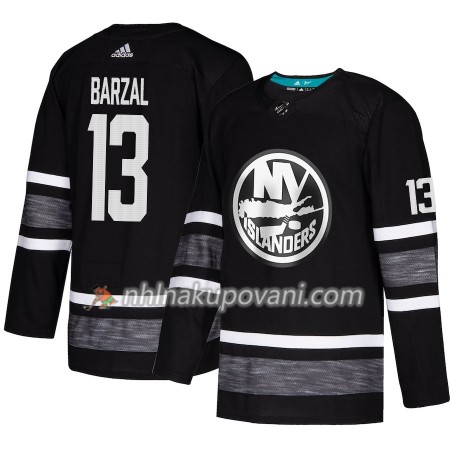 New York Islanders Dresy Mathew Barzal 13 Černá 2019 NHL All-Star Adidas Authentic - Pánské New York Islanders Dresy Mathew Barzal 13 Černá 2019 NHL All-Star Adidas Authentic - Pánské